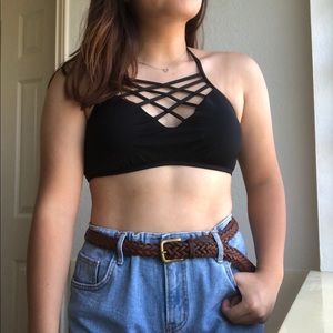 Criss Cross Bikini Top